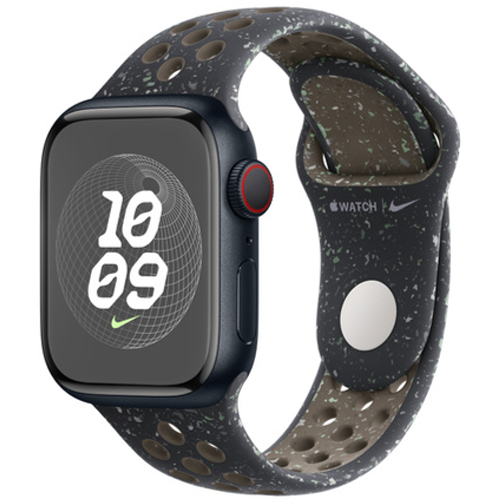 Смарт-часы Apple Watch Series 9 (GPS) 45mm Midnight Aluminum Case with Midnight Sky Nike Sport Band
