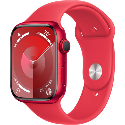 Смарт-часы Apple Watch Series 9 (GPS) 45mm (PRODUCT) RED Aluminum Case with Red Sport Band (Красный)