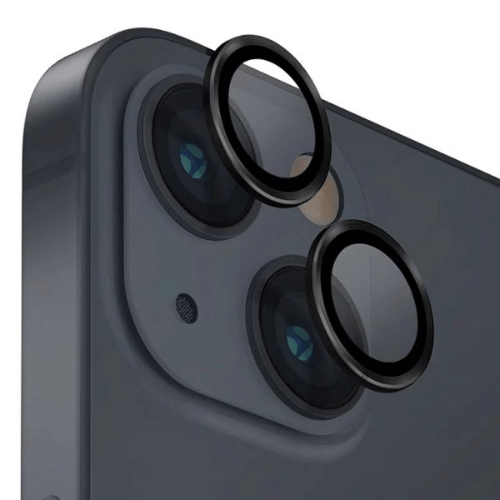 Защитное стекло на камеру Uniq Optix для iPhone 15 Black (Черный)