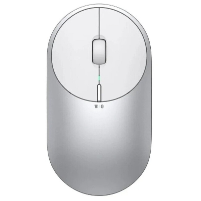 Мышь Xiaomi Mi Portable Mouse 2 Silver (Серебристая)