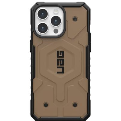 Поликарбонатный чехол UAG Pathfinder MagSafe для iPhone 15 Pro Dark Earth (Бежевый)