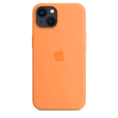 Силиконовый чехол Apple MagSafe Silicone Case для iPhone 13 Marigold (Весенняя мимоза)
