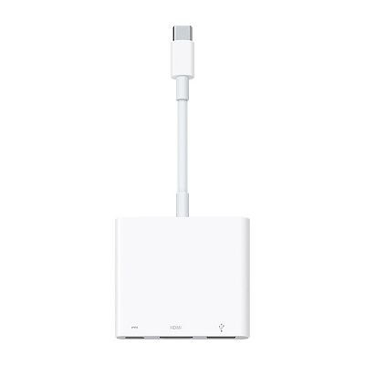 Многопортовый цифровой Apple AV‑адаптер USB-C на USB-C, HDMI, USB 2.0