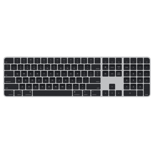 Клавиатура Apple Magic Keyboard с Touch ID и цифровой панелью (Черная)