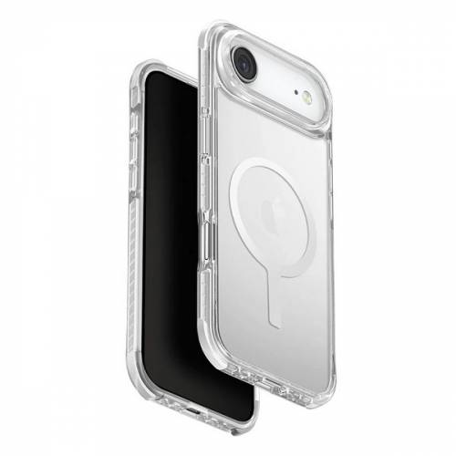 Чехол Uniq Hybrid Airsuit MagSafe для iPhone Air Glossy Clear/White