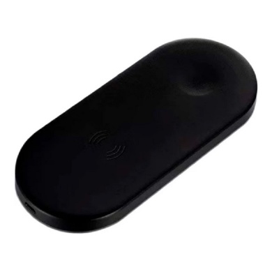 Беспроводное зарядное устройство COTEetCI для iPhone и Watch 2в1 Wireless Daul charger (Черный) Беспроводное зарядное устройство COTEetCI для iPhone и Watch 2в1 Wireless Daul charger (Черный)