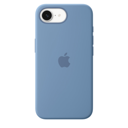 Силиконовый чехол Apple для iPhone 16e Silicone Case with MagSafe – Winter Blue (Зимняя синева)