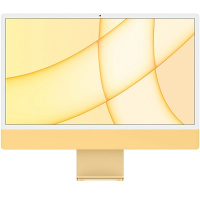 Моноблок Apple iMac 24 M1 (2021) Yellow (Желтый) (M1 8-core CPU/8GB/256Gb/8-Core GPU) Z12S000BK