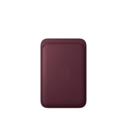 Чехол-бумажник Apple для iPhone FineWoven Wallet with MagSafe - Burgundy (Бордовый)
