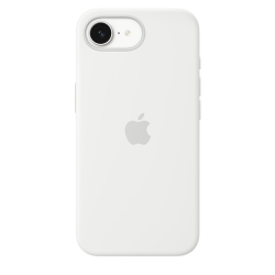 Силиконовый чехол Apple для iPhone 16e Silicone Case with MagSafe – White (Белый)