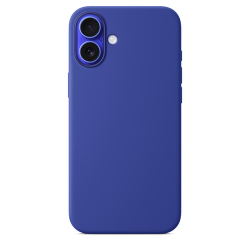 Силиконовый чехол Luxcopy для iPhone 16 Silicone Case with MagSafe - Ultramarine (Синий)