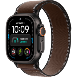 Смарт-часы Apple Watch Ultra 4 (2026) 49mm Black Titanium Case with Trail Loop Dark Umber (Коричневый)