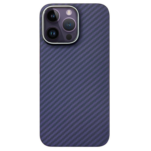 Чехол KZDOO Keivlar для iPhone 14 Pro Max (Фиолетовый)