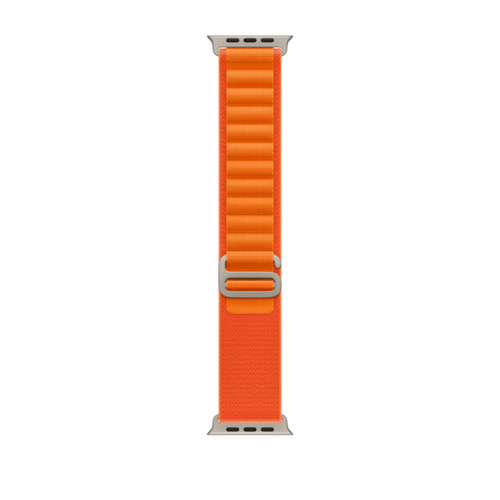 Ремешок для Apple Watch Ultra 49mm Orange Alpine Loop - Medium (Оранжевый)