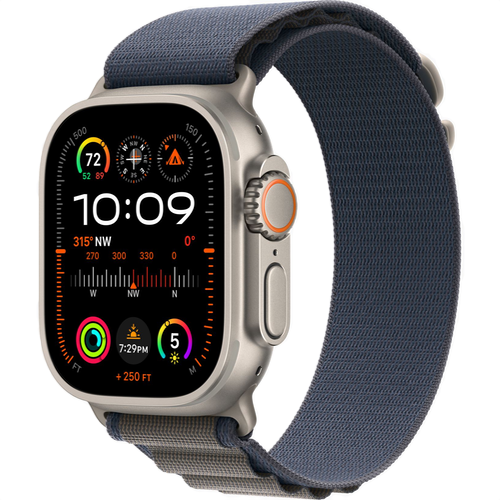 Смарт-часы Apple Watch Ultra 2 49mm Titanium Case with Alpine Loop Blue (Синий)