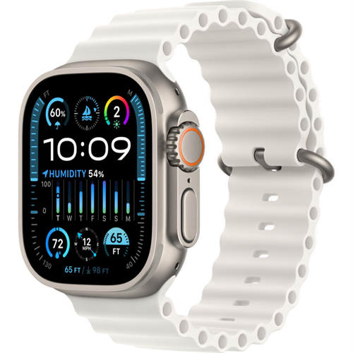 Смарт-часы Apple Watch Ultra 2 49mm Titanium Case with Ocean Band White (Белый)