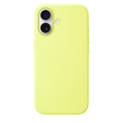 Силиконовый чехол Luxcopy для iPhone 17 Silicone Case with MagSafe – Neon Yellow (Желтый)