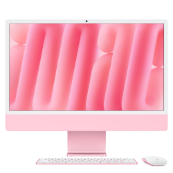 Моноблок Apple iMac 24 M4 (2024) Pink (Розовый) (M4 10-core CPU/16GB/256Gb/10-Core GPU) MWV43