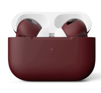 Цветные наушники Apple AirPods Pro (2 gen) (Бордовый матовый)