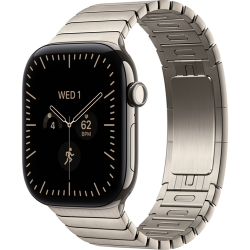 Смарт-часы Apple Watch Series 12 (GPS+Cellular) 46mm Natural Titanium Case with Natural Link Bracelet (Титановый)