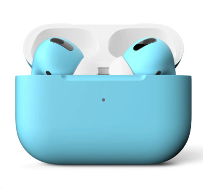 Цветные наушники Apple AirPods Pro (2 gen) (Голубой матовый)
