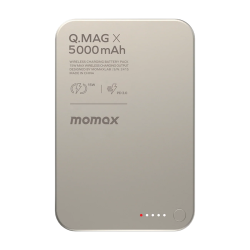 Аккумулятор внешний универсальный MOMAX Q.Mag X 5000 Magsafe Titanium