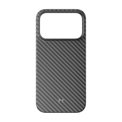 Кевларовый чехол Magssory Aramid Frame Case MagSafe для iPhone 18 Pro Max Black