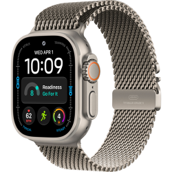 Смарт-часы Apple Watch Ultra 4 (2026) 49mm Natural Titanium Case with Titanium Milanese Loop Natural (Натуральный титан)