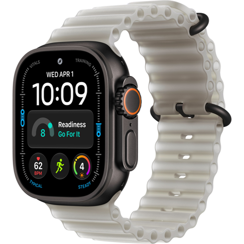 Смарт-часы Apple Watch Ultra 4 (2026) 49mm Black Titanium Case with Ocean Band Translucent Gray (Прозрачный серый)