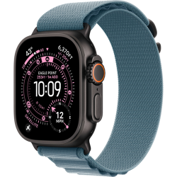 Смарт-часы Apple Watch Ultra 3 (2025) 49mm Black Titanium Case with Alpine Loop Light Blue (Светло-Голубой)