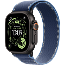 Смарт-часы Apple Watch Ultra 3 (2025) 49mm Black Titanium Case with Trail Loop Blue/Bright Blue (Синий/Ярко-синий)