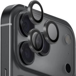 Защитное стекло на камеру Uniq Optix для iPhone 18 Pro (Черный)