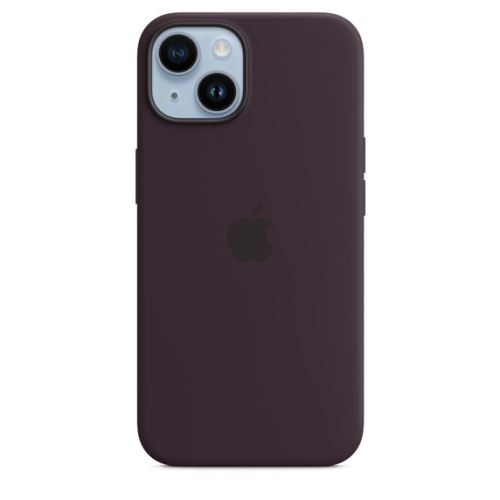 Чехол Apple для iPhone 14 Silicone Case with MagSafe - Elderberry (Бузина)