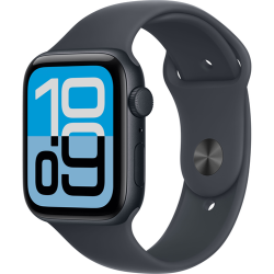 Смарт-часы Apple Watch SE 3 (GPS) 44mm Midnight Aluminum Case with Midnight Sport Band (Темная ночь)