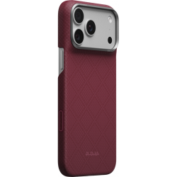 Чехол Pitaka (Argyle) Ultra-Slim Case для iPhone 18 Pro (Burgundy)