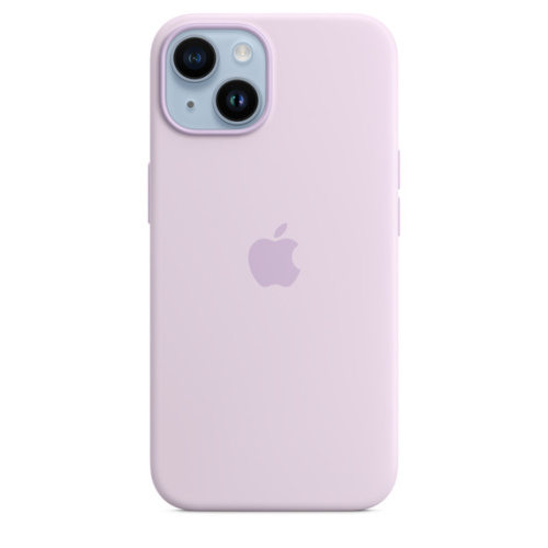 Чехол Apple для iPhone 14 Silicone Case with MagSafe - Lilac (Лиловый)