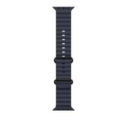 Ремешок для Apple Watch Ultra 49mm Navy Ocean Band - Black Titanium Finish (Синий)