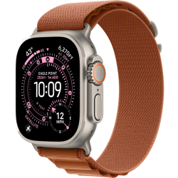 Смарт-часы Apple Watch Ultra 3 (2025) 49mm Natural Titanium Case with Alpine Loop Terra Cotta (Терракотовый)