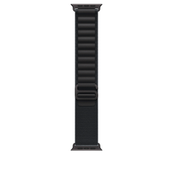 Ремешок для Apple Watch Ultra 49mm Black Alpine Loop - Medium - Black Titanium Finish (Черный)