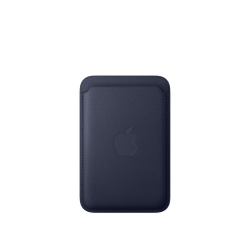 Чехол-бумажник Apple для iPhone FineWoven Wallet with MagSafe – Navy (Синий)
