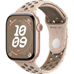 Смарт-часы Apple Watch Series 10 (GPS) 46mm Rose Gold Aluminum Case with Desert Stone Nike Sport Band