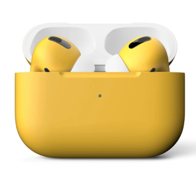 Цветные наушники Apple AirPods Pro (2 gen) (Желтый матовый)