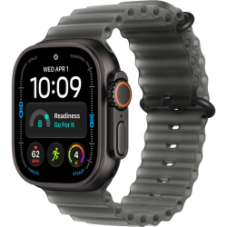 Смарт-часы Apple Watch Ultra 4 (2026) 49mm Black Titanium Case with Ocean Band Translucent Black (Прозрачный черный)