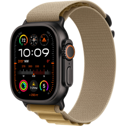 Смарт-часы Apple Watch Ultra 2 (2024) 49mm Black Titanium Case with Alpine Loop Tan (Желтый)