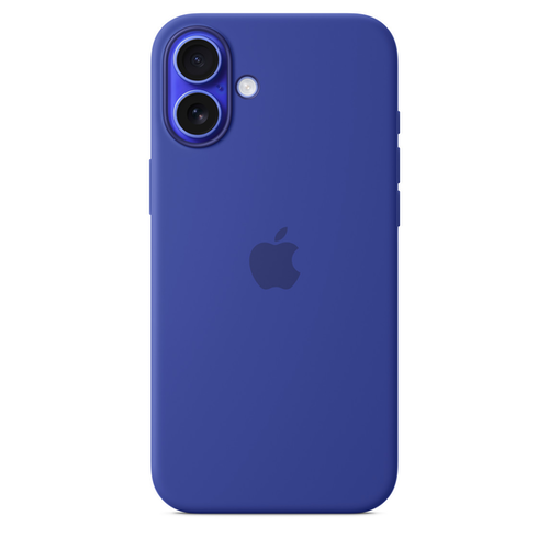 Силиконовый чехол Apple для iPhone 16 Silicone Case with MagSafe - Ultramarine (Синий)