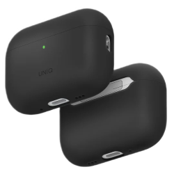 Чехол Uniq LINO Liquid Silicone для AirPods Pro 3 Charcoal Grey (Серый)