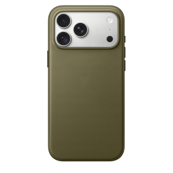 Полиэстеровый чехол Luxcopy для iPhone 18 Pro TechWoven Case with MagSafe – Olive (Оливковый)