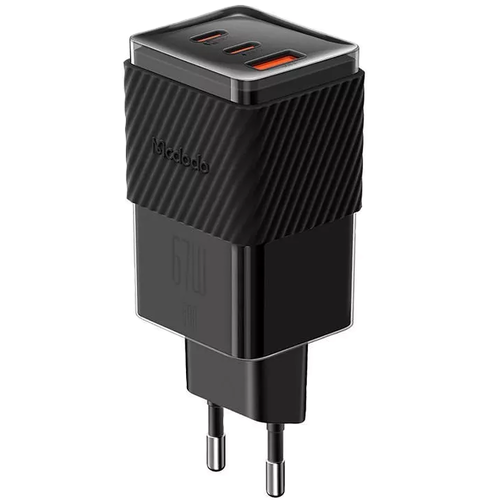 Адаптер питания McDodo GaN 5 mini Fast Charger 67W (Черный)