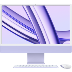 Моноблок Apple iMac 24 M3 (2023) Purple (Фиолетовый) (M3 8-core CPU/16GB/2Tb/10-Core GPU)