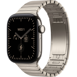 Смарт-часы Apple Watch Series 12 (GPS+Cellular) 42mm Natural Titanium Case with Natural Link Bracelet (Титановый)